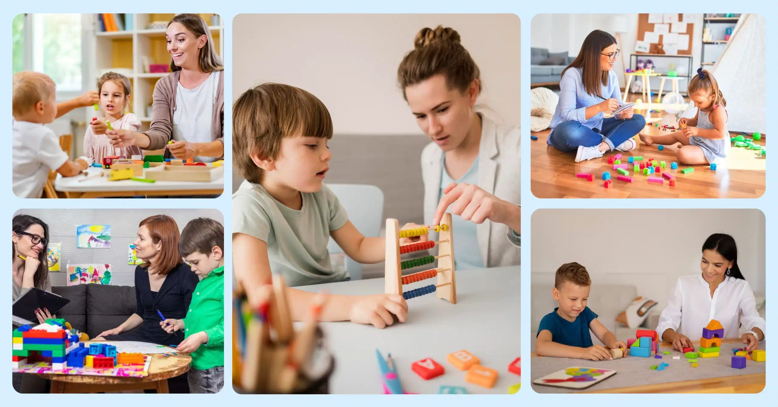 Child receiving speech therapy at RDCC Healthcare