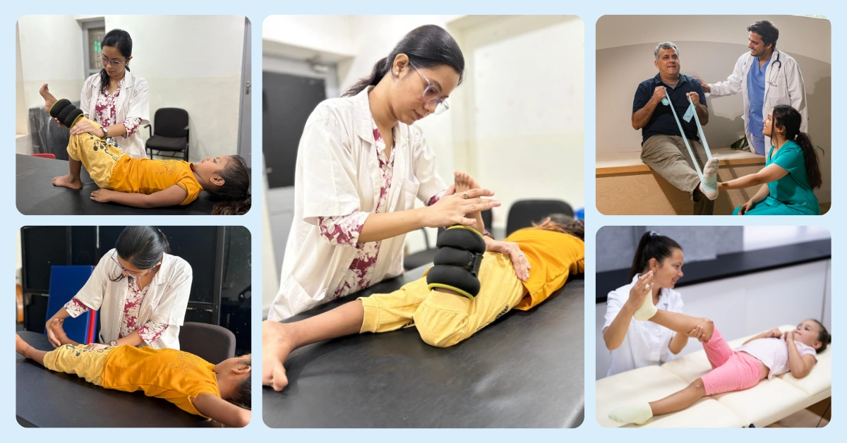 Physiotherapy session at RDCC Healthcare