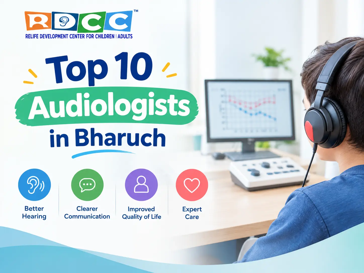 p 10 audiologists in Bharuch offering hearing assessments and audiology services to help children and adults understand their hearing needs.
